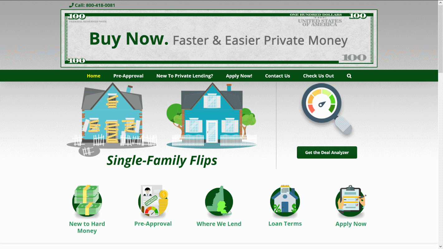 Buy Now Website Sample
